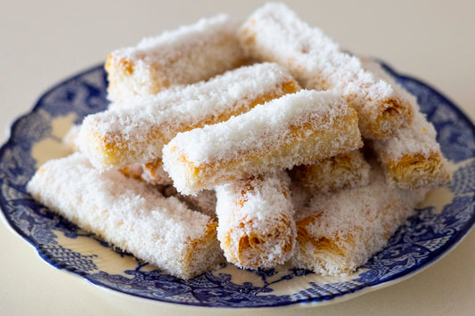 Coconut & Apricot Baklava Rolls