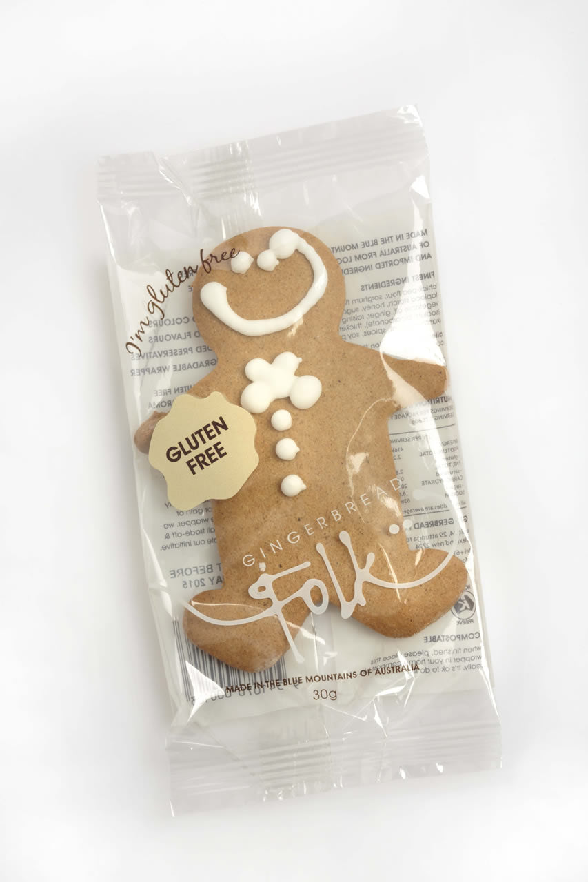 Gingerbread Man - Gluten free - Gingerbread Folk