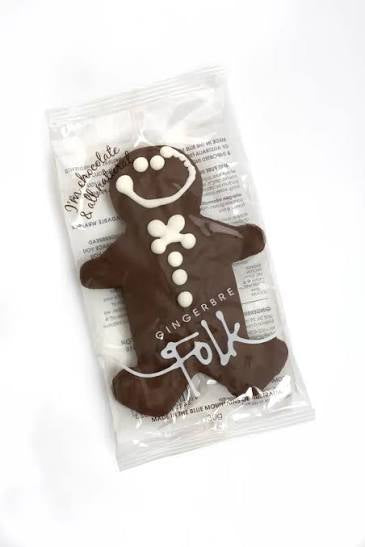 Chocolate Gingerbread Man - Gluten Free- Gingerfolk