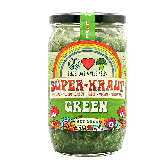 Green Superkraut - 650g - Peace Love & Vegetables - Default Title