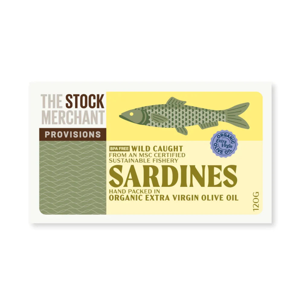 Sardines in Pure Water (MSC) - Stock Merchant Provisions - 125g - Default Title