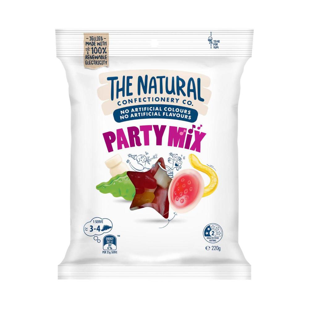 Party Mix - The Natural Confectionery Co. - Bulk - per 10g