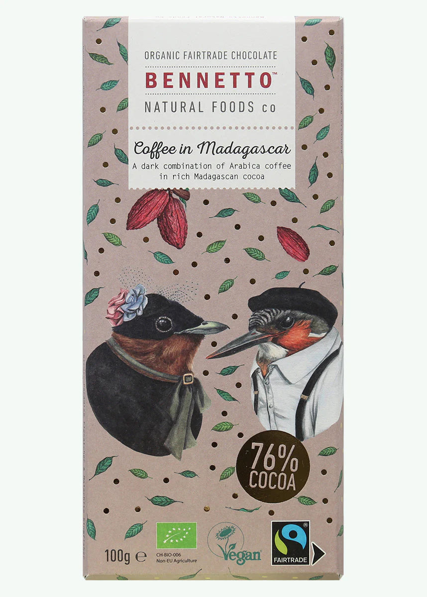 Organic Fairtrade Chocolate - Bennetto - Coffee in Madagascar