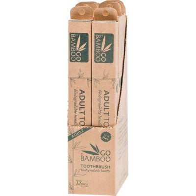 Toothbrush - Go Bamboo - Adult