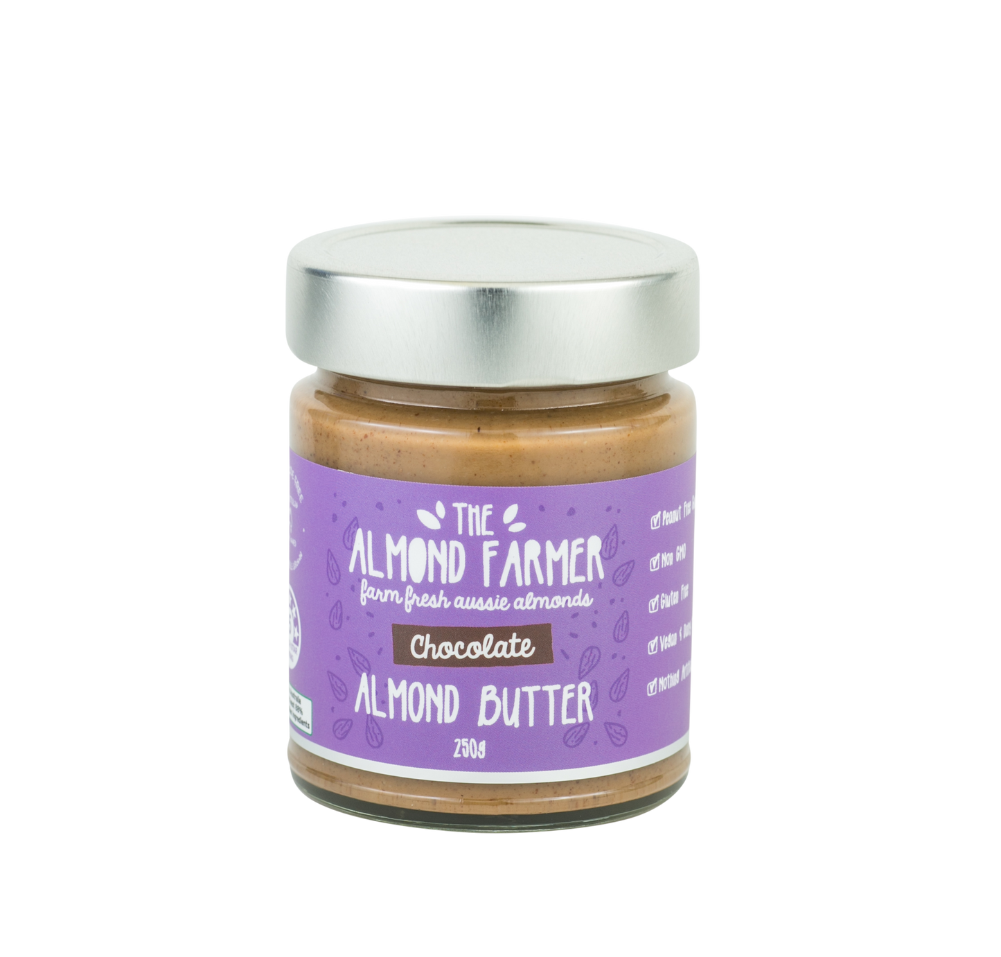 Almond Butter - 250g - The Almond Farmer - Chocolate