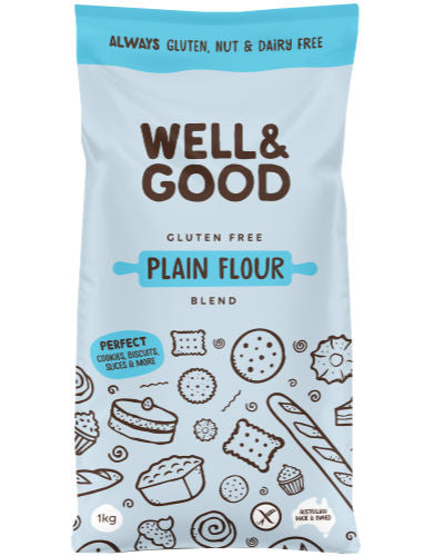 Gluten Free Plain Flour - Well & Good - Bulk per 10g - Default Title