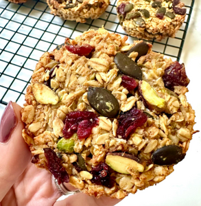 One Bowl Breakfast Cookies - Gluten & Refined Sugar Free