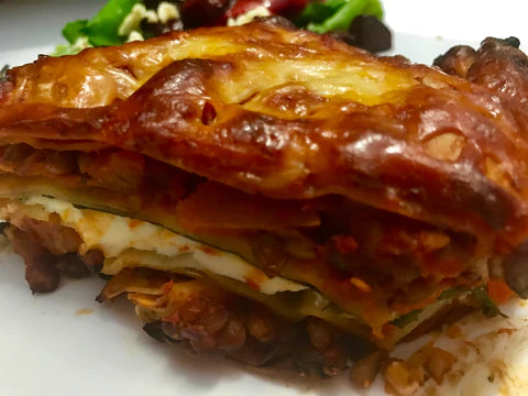 Illalangi Pumpkin, Spinach, and Lentil Lasagne