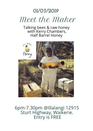 Meet the Maker- Kerry Chambers, Half Barrel Honey