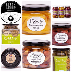 Capers, Olives, Tapenade, Smallgoods & Preserved Lemons