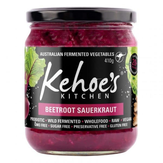 Beetroot Sauerkraut - 410g - Kehoe's - Default Title