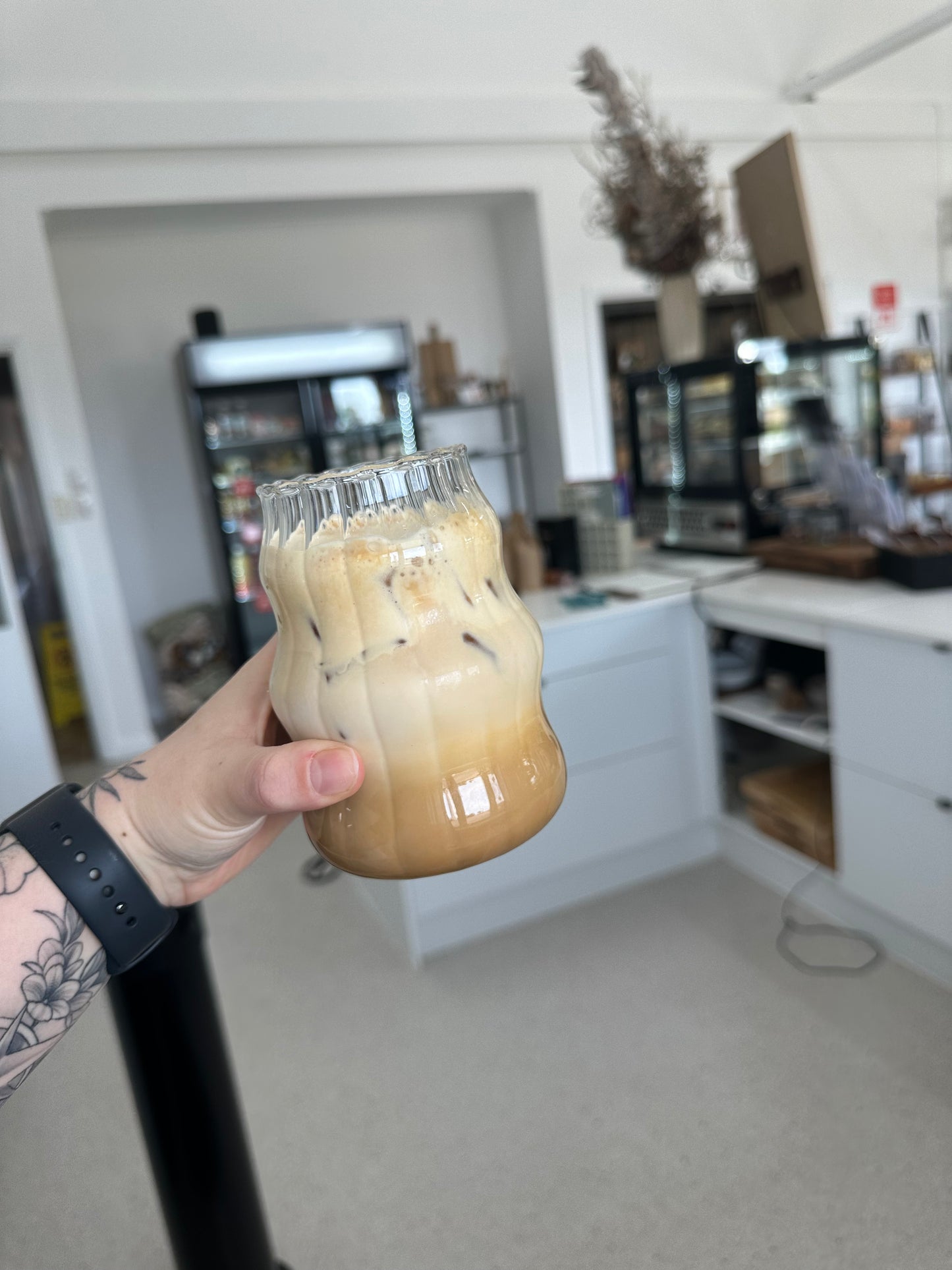 Iced latte/Cold Drip