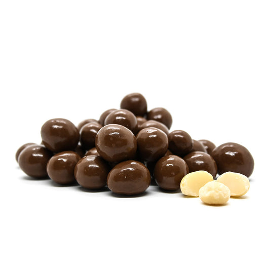Milk Chocolate Coated Macadamias - Bulk - per 10g -