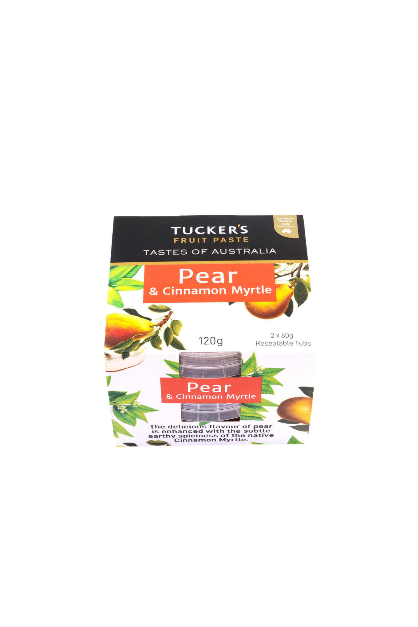 Tucker's Fruit Paste - Pear & Cinnamon Myrtle