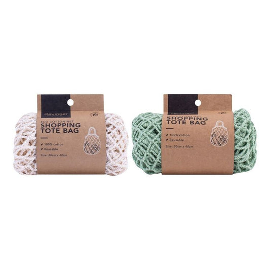 String Shopping Tote - 100% Cotton