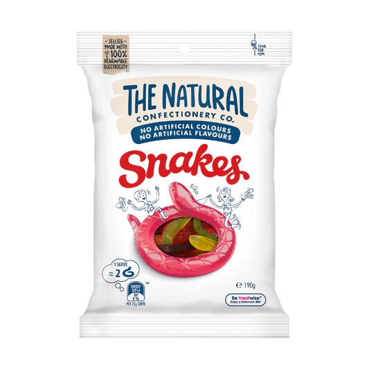 Snakes - The Natural Confectionery Co. - Bulk - per 10g