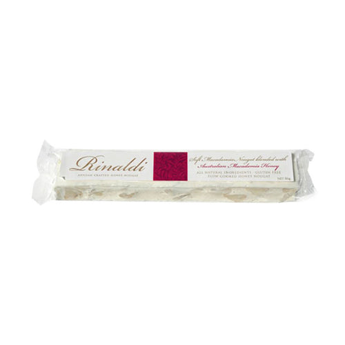 Nougat - Rinaldi -86g - Macadamia with Australian Honey