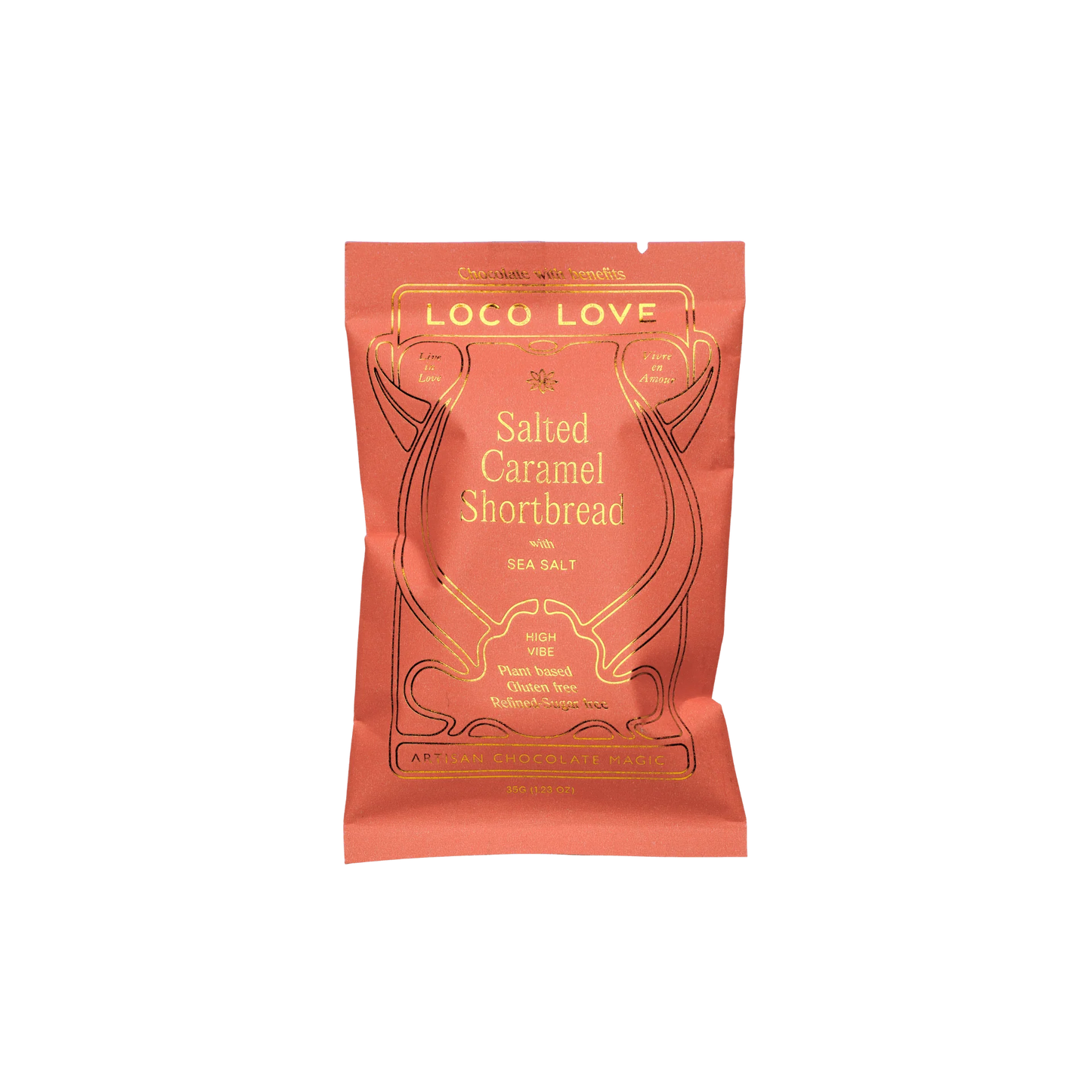 Loco Love Chocolate - Salted Caramel Shortbread