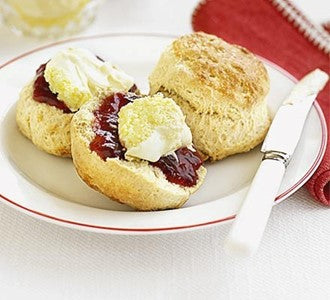 Scone with Jam & Cream