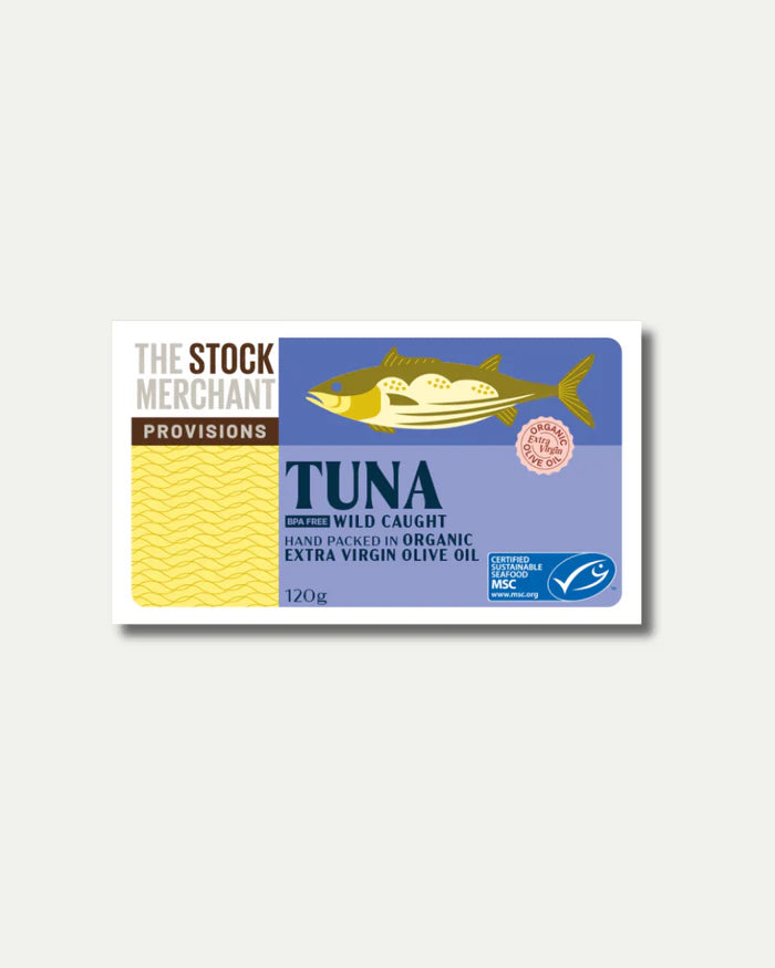 Tuna in Organic EVOO (MSC) - Stock Merchant Provisions - 120g