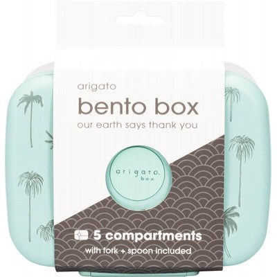 Arigato - Bento Box - 5 Compartments - Palms