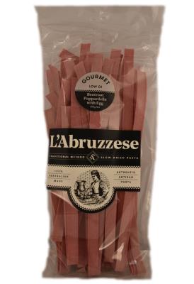 L'Abruzzese Pasta - Beetroot Pappardele - 250g -