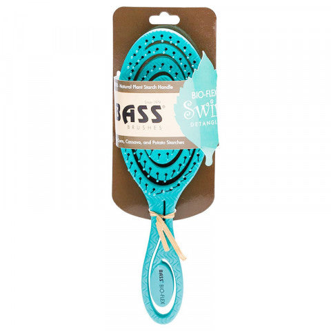 Detangler Brush - Bass Bioflex - Teal