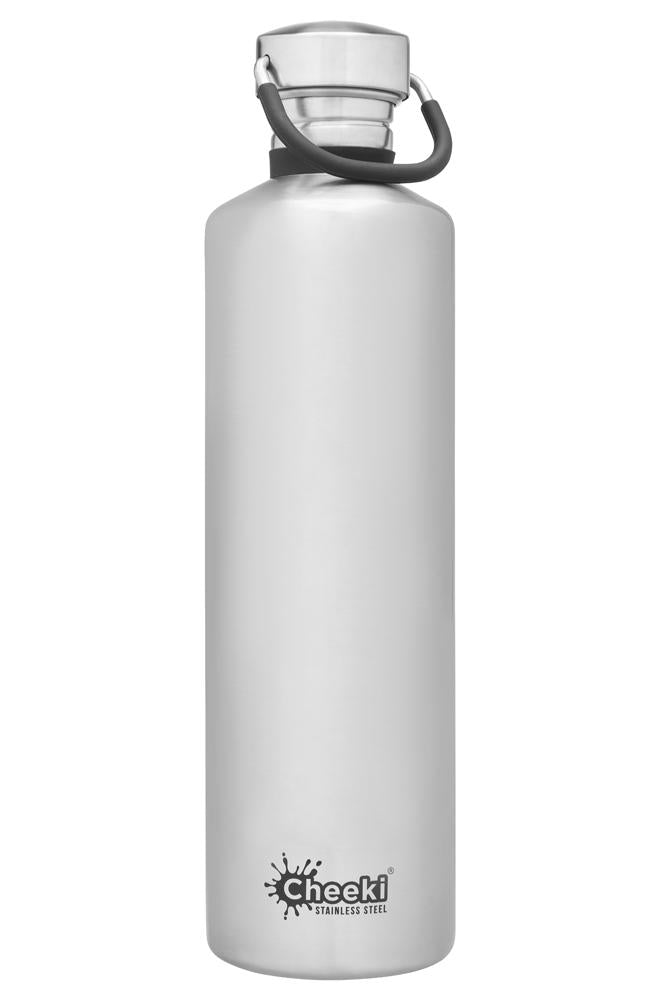 Cheeki - 1 Litre - Classic Insulated Bottle - Silver