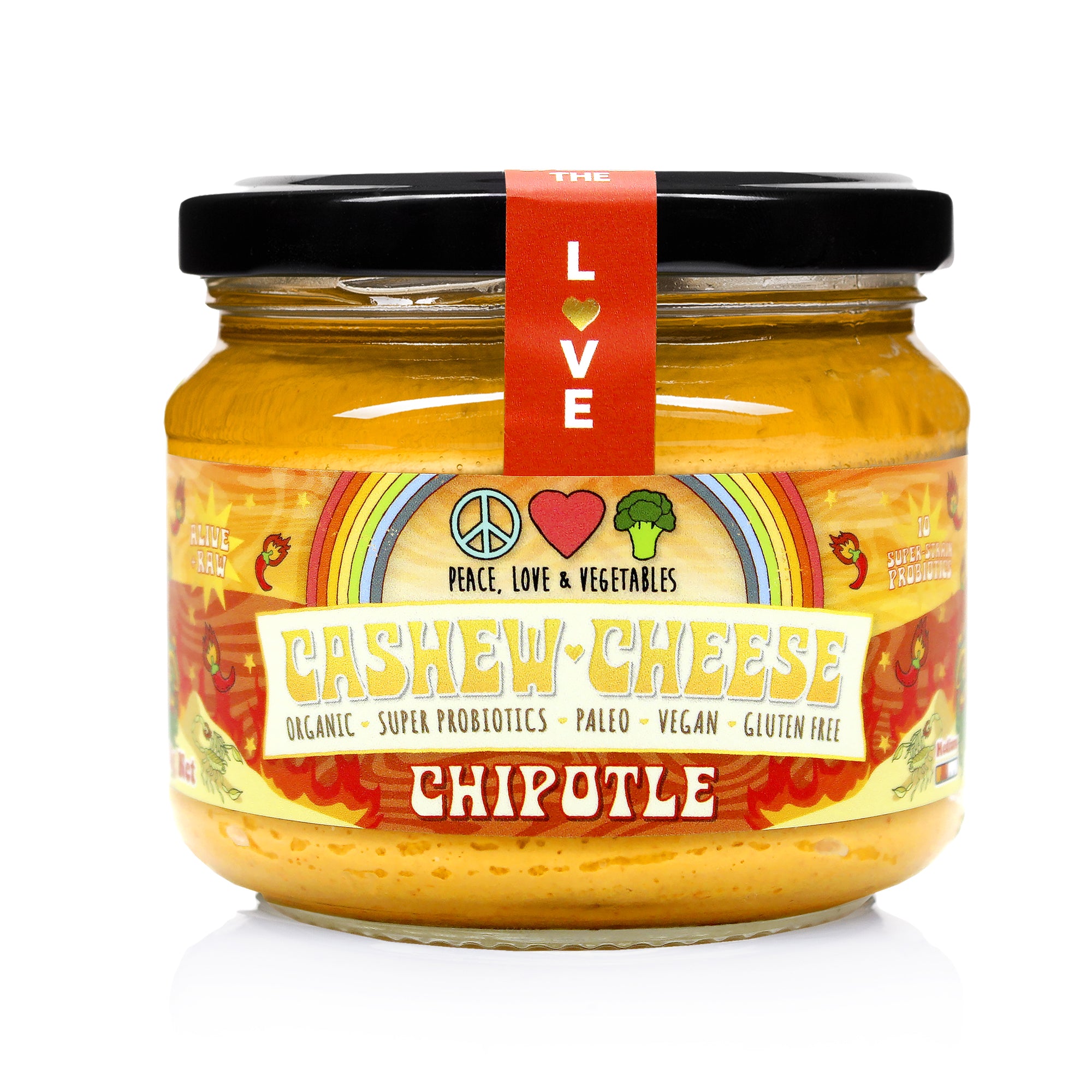 Peace Love & Vegetables- Chipotle Cashew Cheese 280g -
