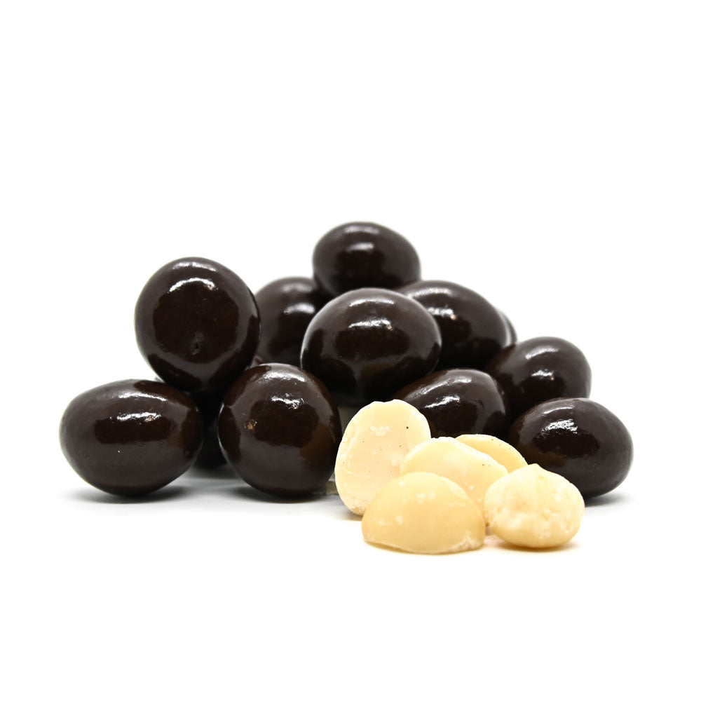 Dark Chocolate Coated Macadamia - 150g tub -