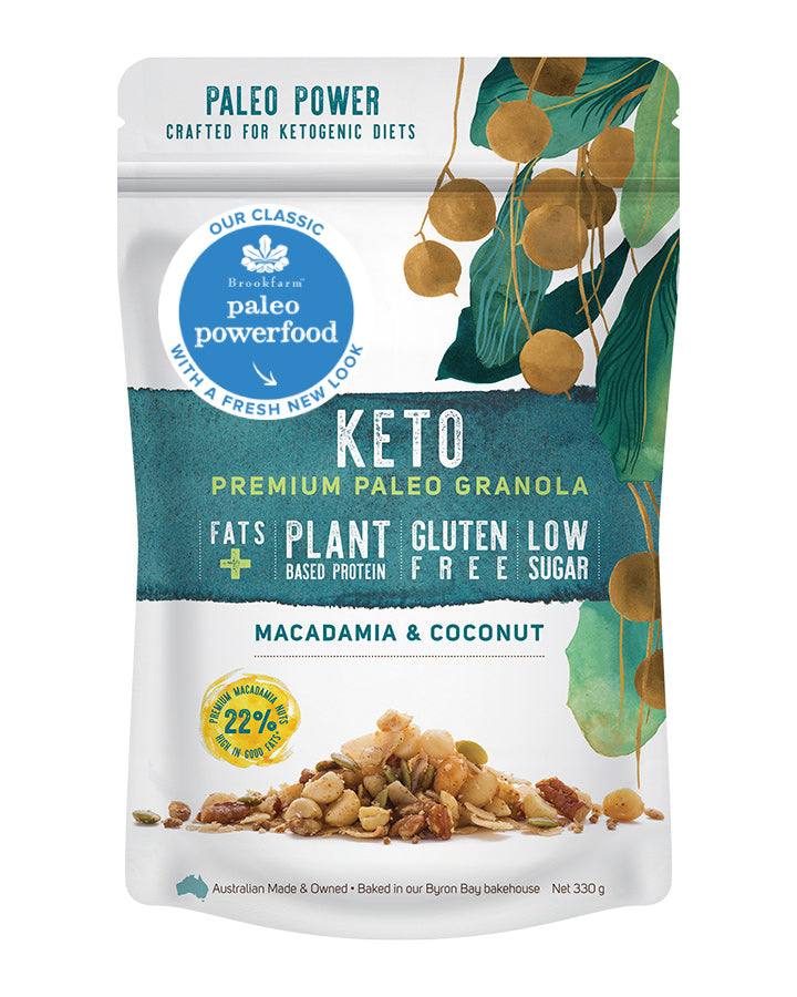 Brookfarm - Granola - Keto Premium Paleo - 330g -