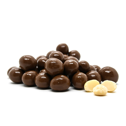 Milk Chocolate Coated Macadamia - 150g tub -