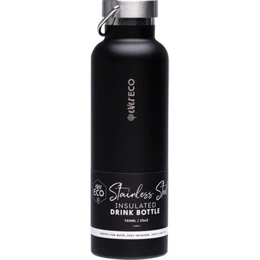 Ever Eco - 750ml - Insulated Drink Bottle - Onyx