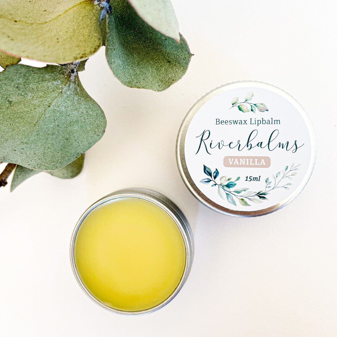 Riverbalm Beeswax - Lip Balms - 15ml - Vanilla