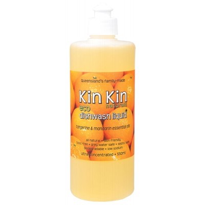 Kin Kin Natural - Dishwashing Liquid - Tangerine & Mandarin - 550ml