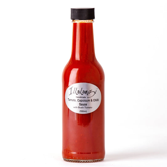 Illalangi Handmade - Tomato, Capsicum and Chilli Sauce with Bush Tomato -