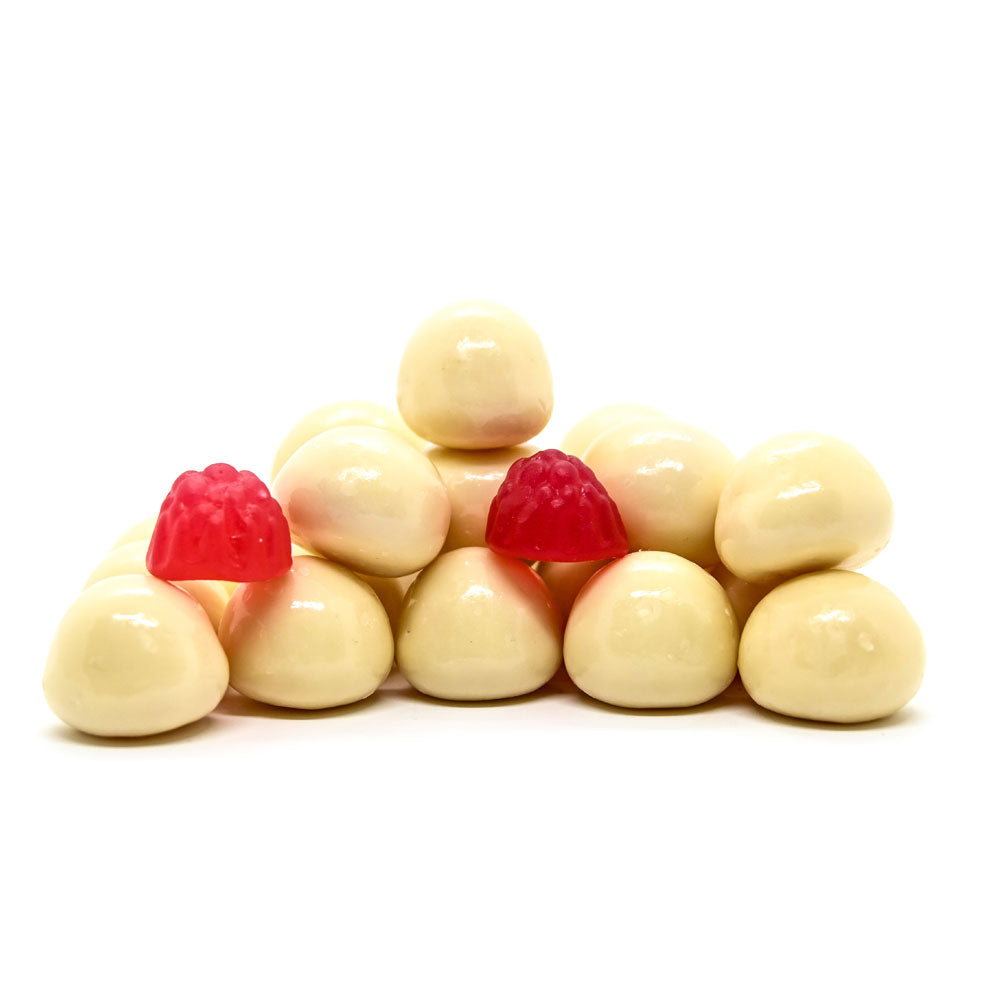White Choc Raspberry Delights - 120g - Default Title