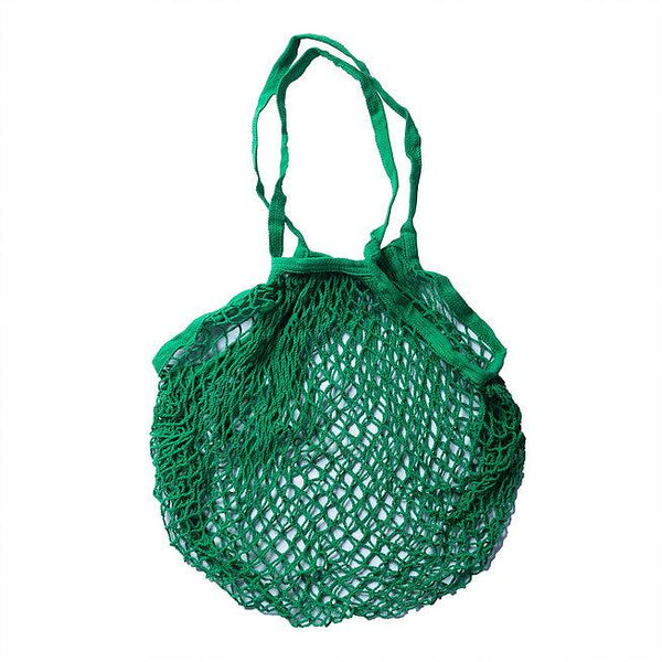 Apple Green Duck - Long Handle String Bag - Green