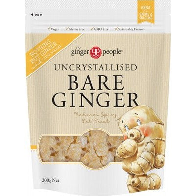 The Ginger People - Uncrystallised Ginger - 200g -