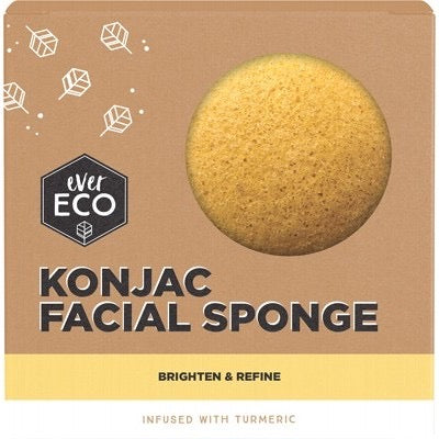 Ever Eco - Konjac Facial Sponge - Tumeric