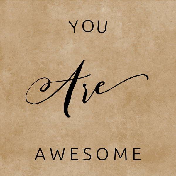 Illalangi - E Gift Vouchers - You Are Awesome / $20