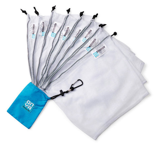 Onya - Reusable Produce Bags - 8 pack with carry bag - Turquoise