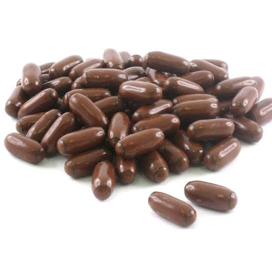 Licorice Bullets - Milk Choc - Bulk - per 10g -