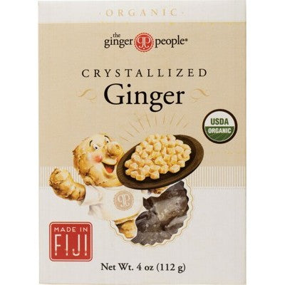 The Ginger People - Crystallised Organic Ginger - 112g -
