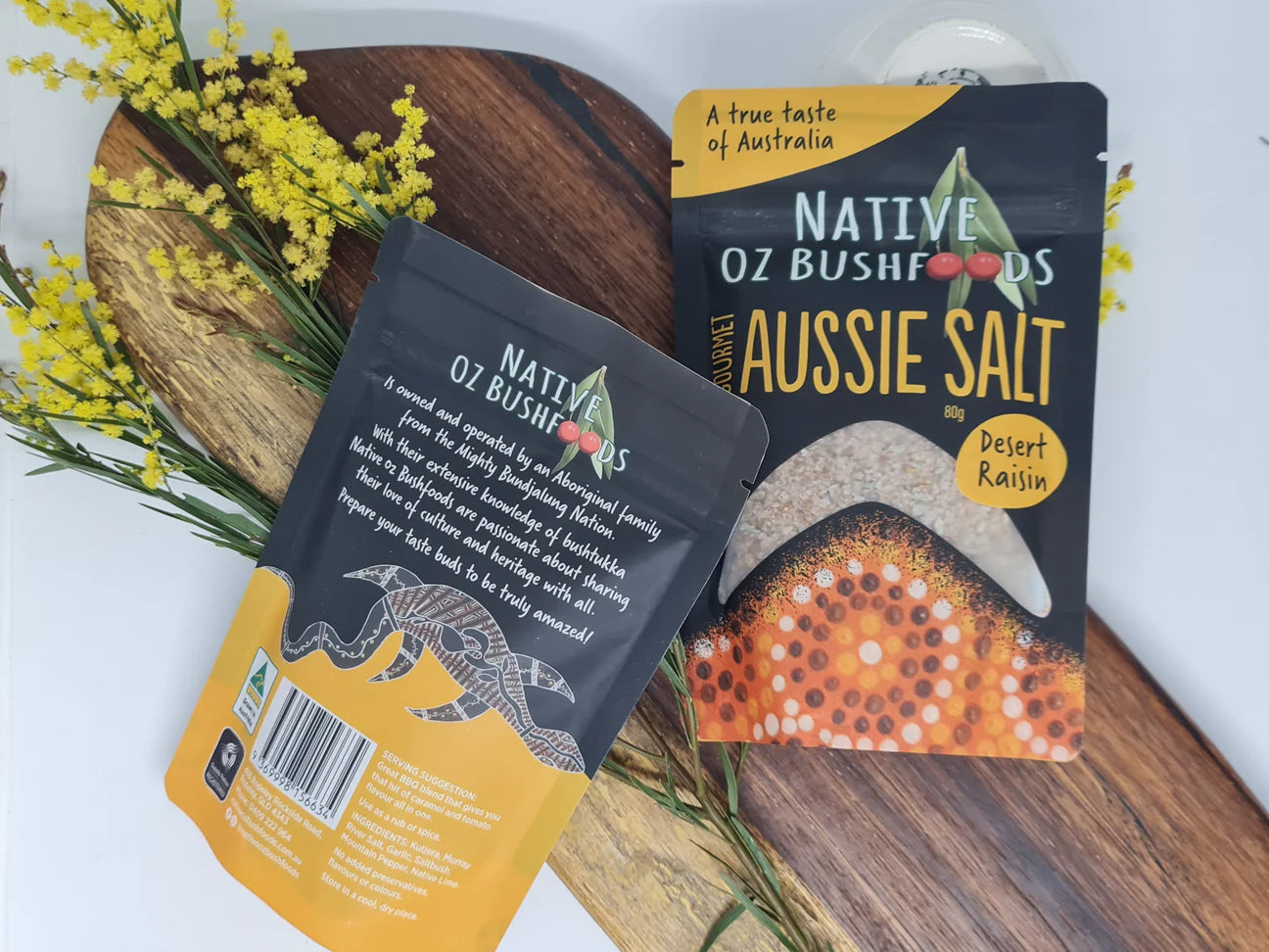 Gourmet Salt - Desert Raisin Blend - Native Oz - 80g