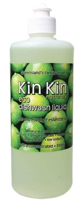 Kin Kin Natural - Dishwashing Liquid - Eucalypt & Lime - 550ml